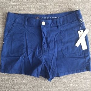 🎉 Lauren Conrad Blue Shorts (Size 10, NWT)